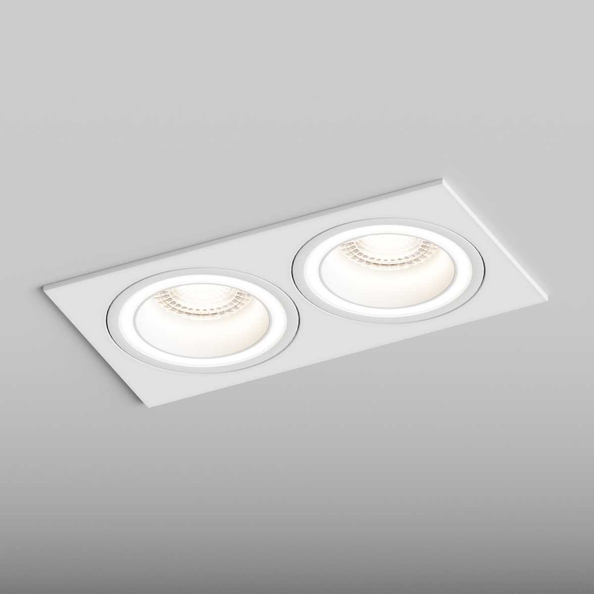 Светильник Встраиваемый светильник Hesby Lighting Hesby Eclipse IP, белый HSBL_0111 белый металлические / алюминий — фото 2