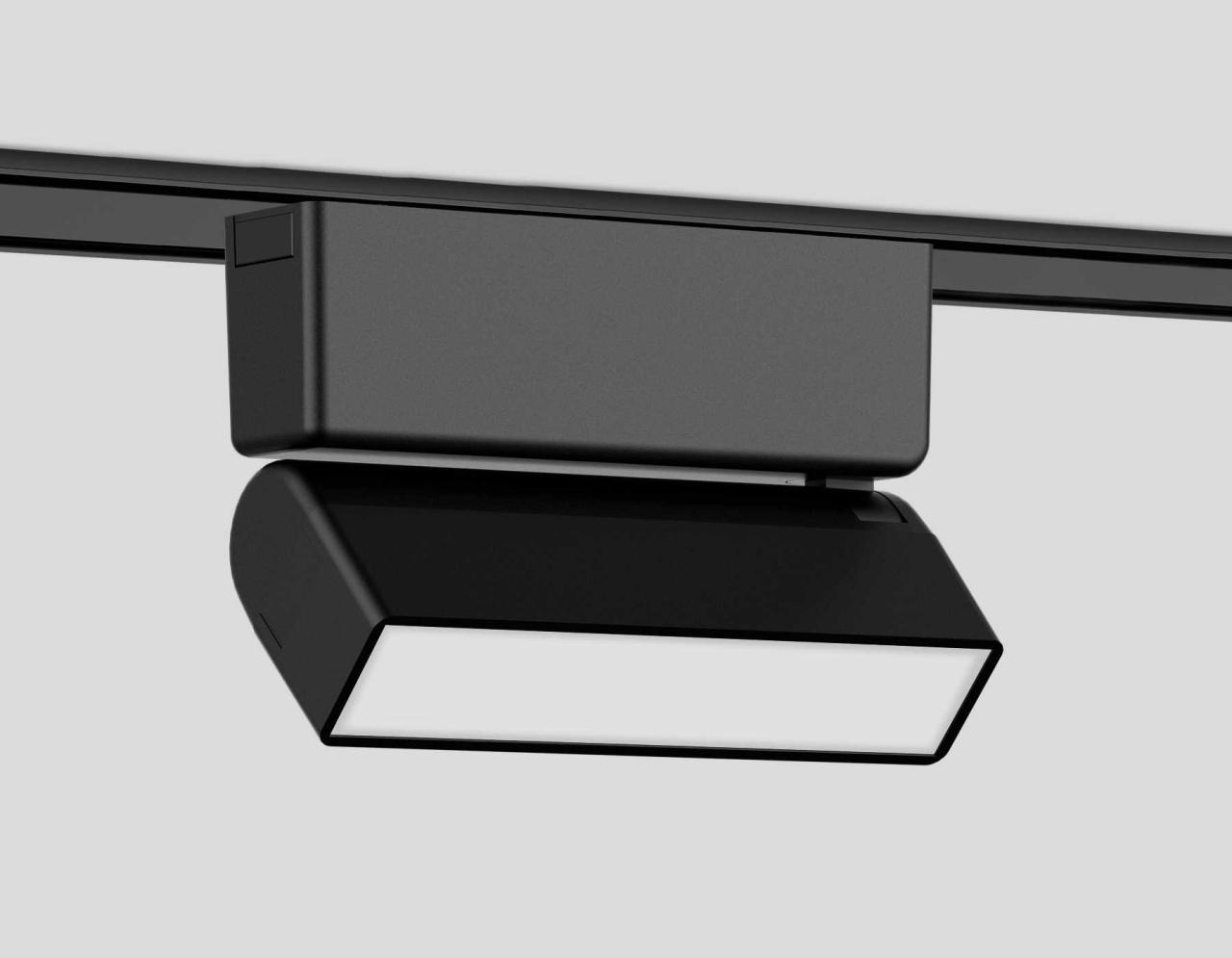 Трековые светильник Трековый светодиодный светильник Ambrella light Track System Magnetic Ultra Slim черный пластиковые / металл — фото 2