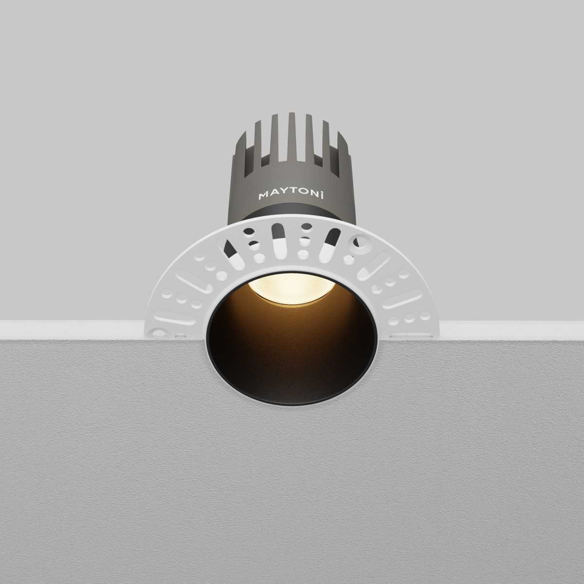 Светильник Встраиваемый светильник Maytoni Technical Downlight Dip, Черный черный алюминий — фото 5