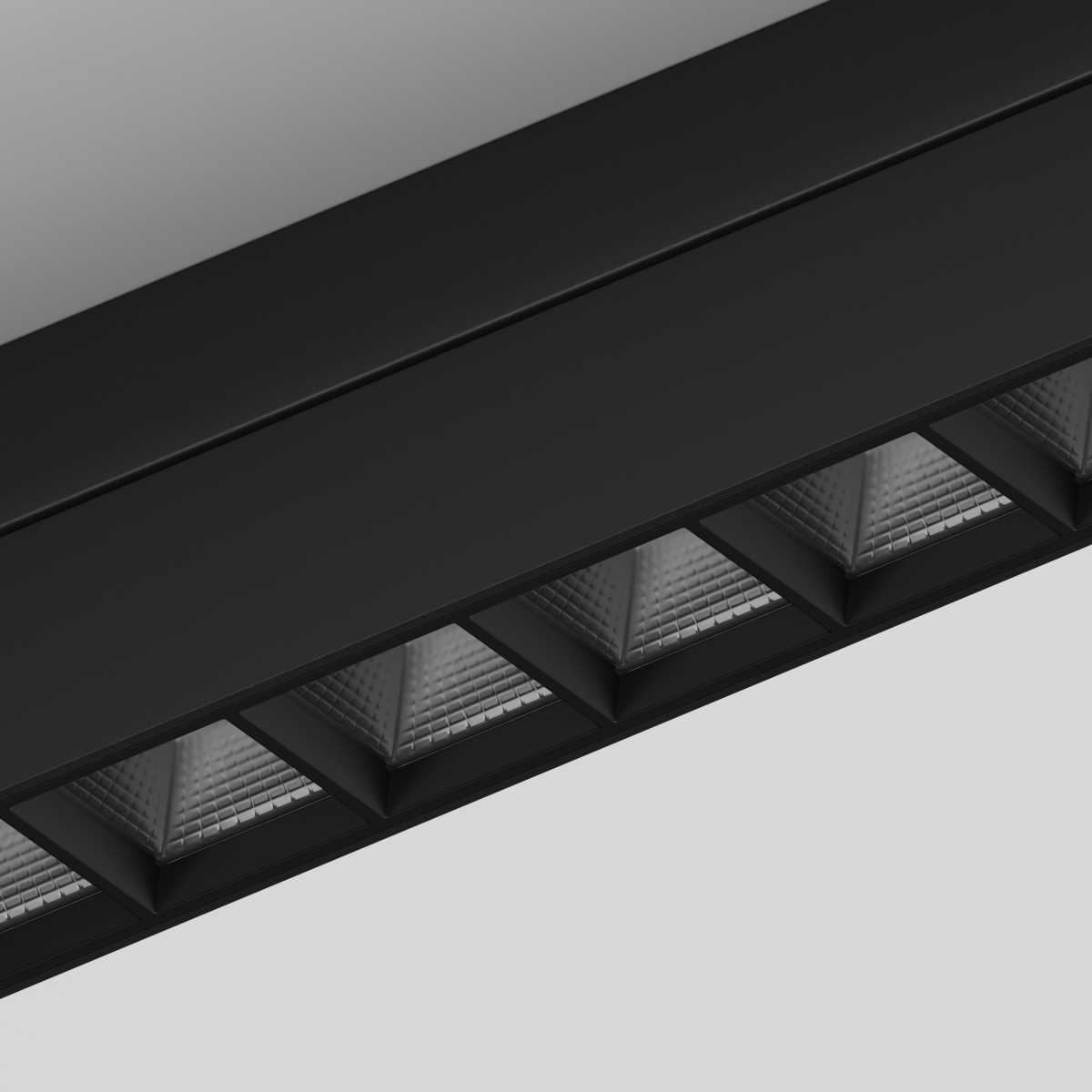 Трековые светильник Трековый линейный светильник направленного света Hesby Lighting Skylite… черный металлические / алюминий — фото 5