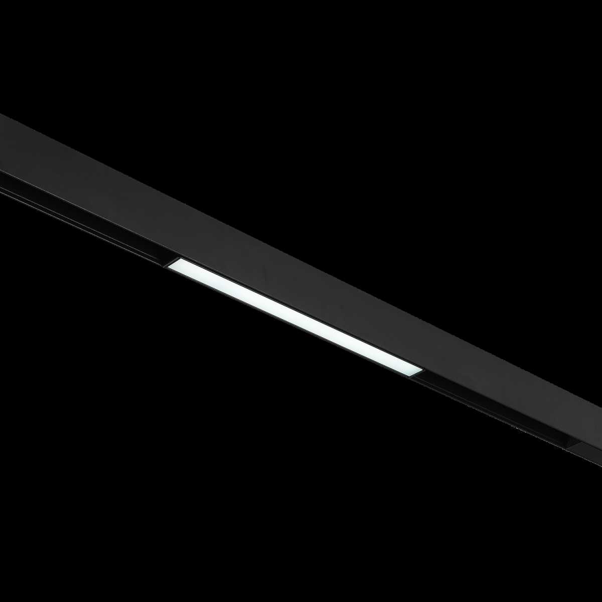 Трековые светильник Светильник трековый магнитный Crystal Lux CLT 0.33 001 BL, Черный черный алюминий — фото 2