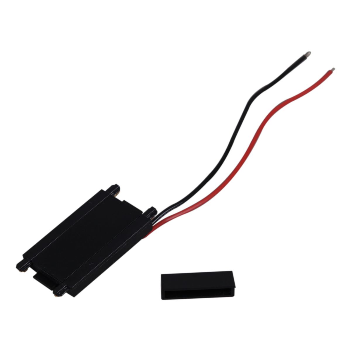 Трековые систем Коннектор Reluce RL 06105 power end connector BK, Черный черный пластиковые — фото 2