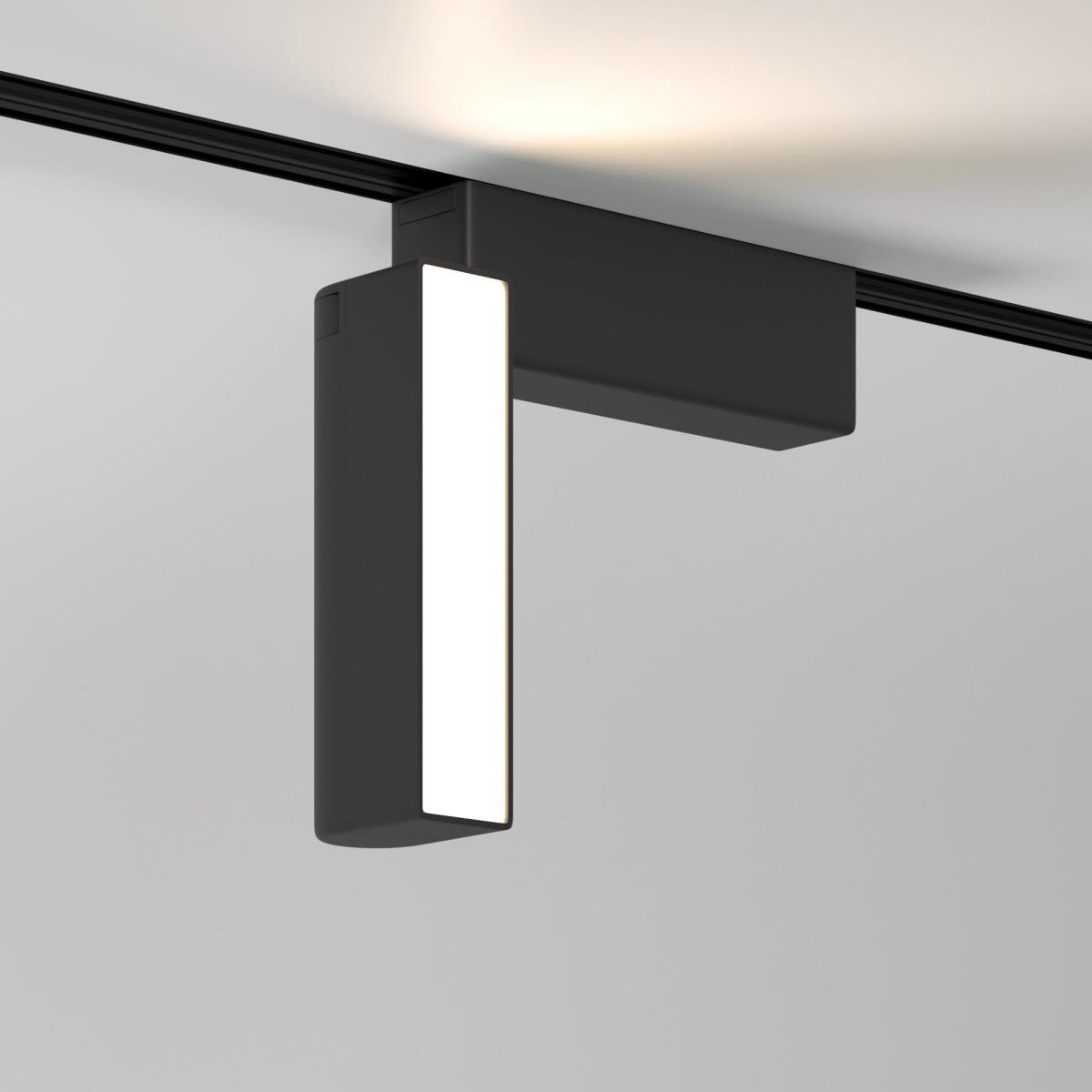 Трековые светильник Трековый светодиодный светильник Elektrostandard Flat Magnetic Unity 85092 01 черный черный металлические / алюминий / пластик — фото 2