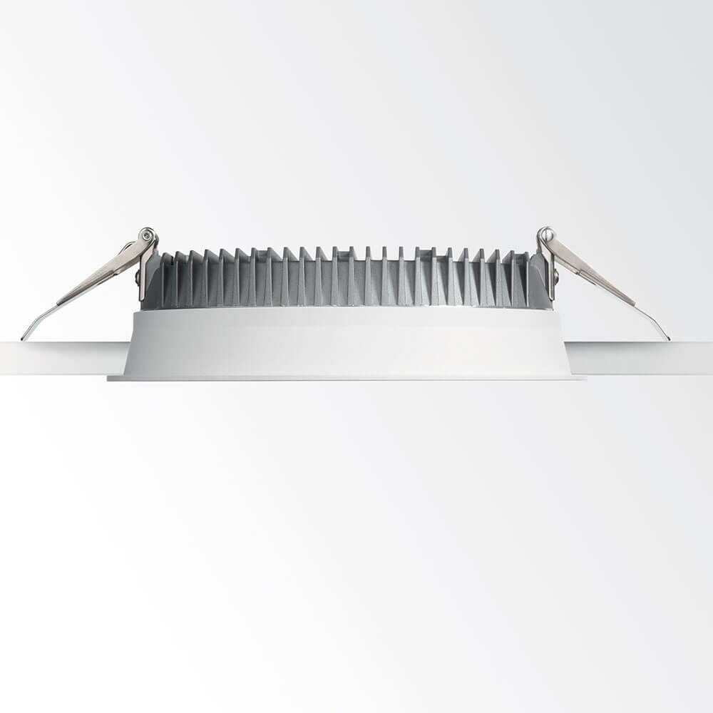 Офисное освещение Встраиваемый светодиодный светильник Ideal Lux Deep 20W 3000K 249032, Белый белый металлические / алюминий / металл — фото 4