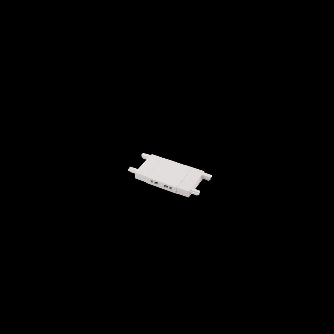 Трековые систем Коннектор питания прямой Aployt Magnetic track 48 APL.0181.10.03, Белый белый металлические / алюминий — фото 4