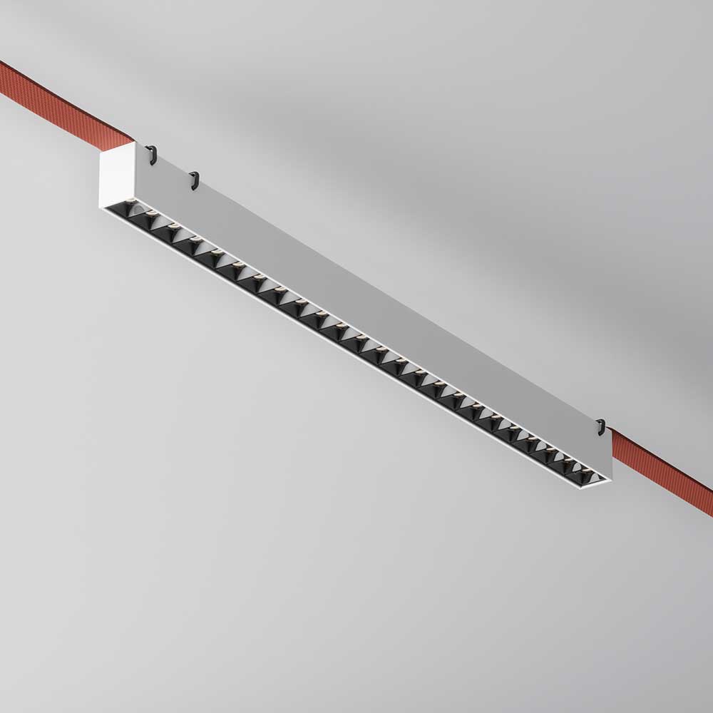 Подвесные светильник Подвесной светодиодный светильник Maytoni Technical Pendant system Parity Points черный металлические / алюминий — фото 3