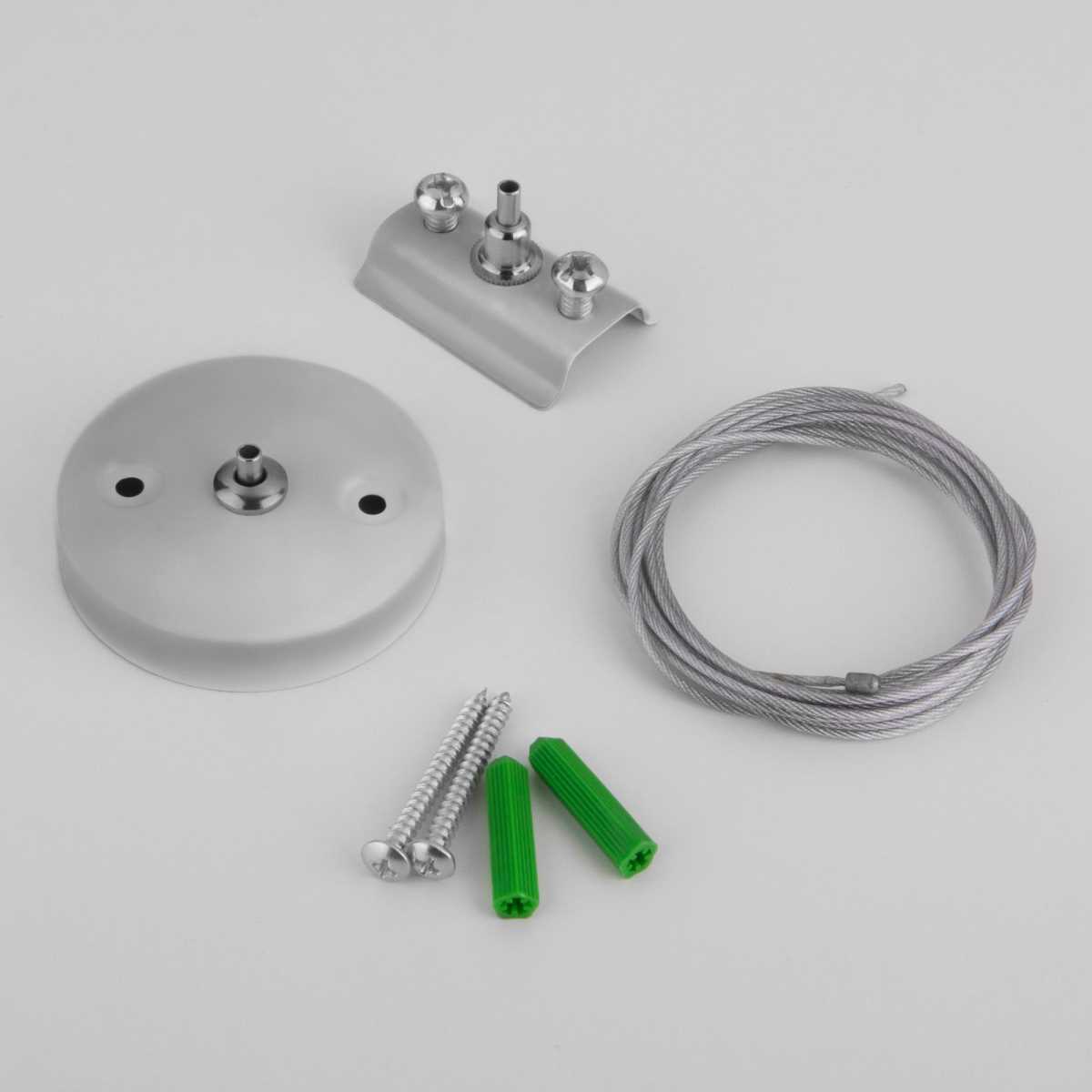 Трековые систем Набор для подвеса Elektrostandard TRF-1-200-CH a047171, Хром хром металлические — фото 3