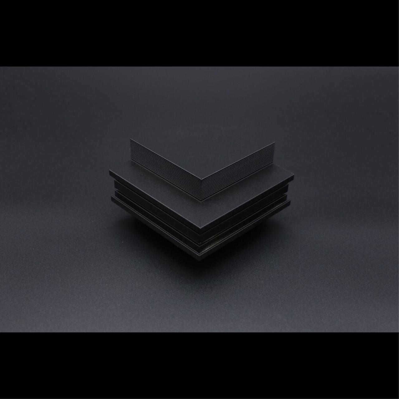 Трековые систем Соединитель угловой внутренний встраиваемый Aployt Magnetic track 48 APL.0182.00.03 черный металлические / алюминий — фото 5