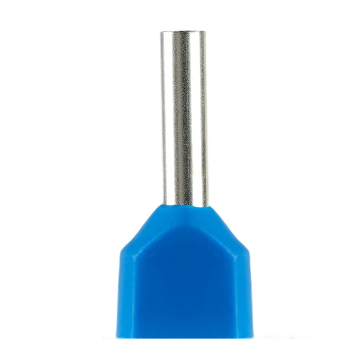 Электротовар Наконечник штыревой втулочный изолированный НШВИ(2) 2,5-12 LD406-2512 50390, Синий синий полипропилен / латунь — фото 3