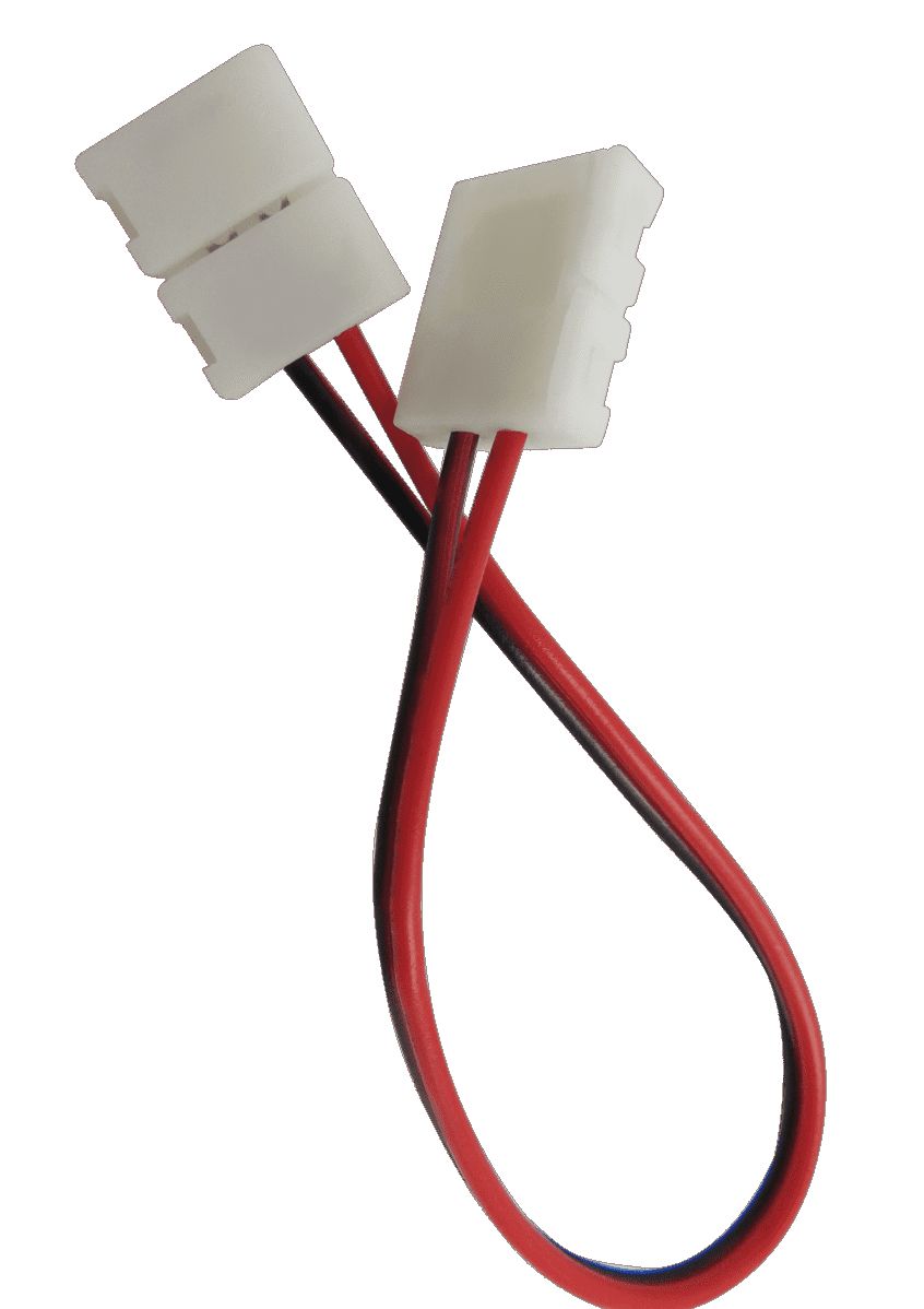 Светодиодные лент Коннектор для ленты, Белый белый пластиковые — фото 3
