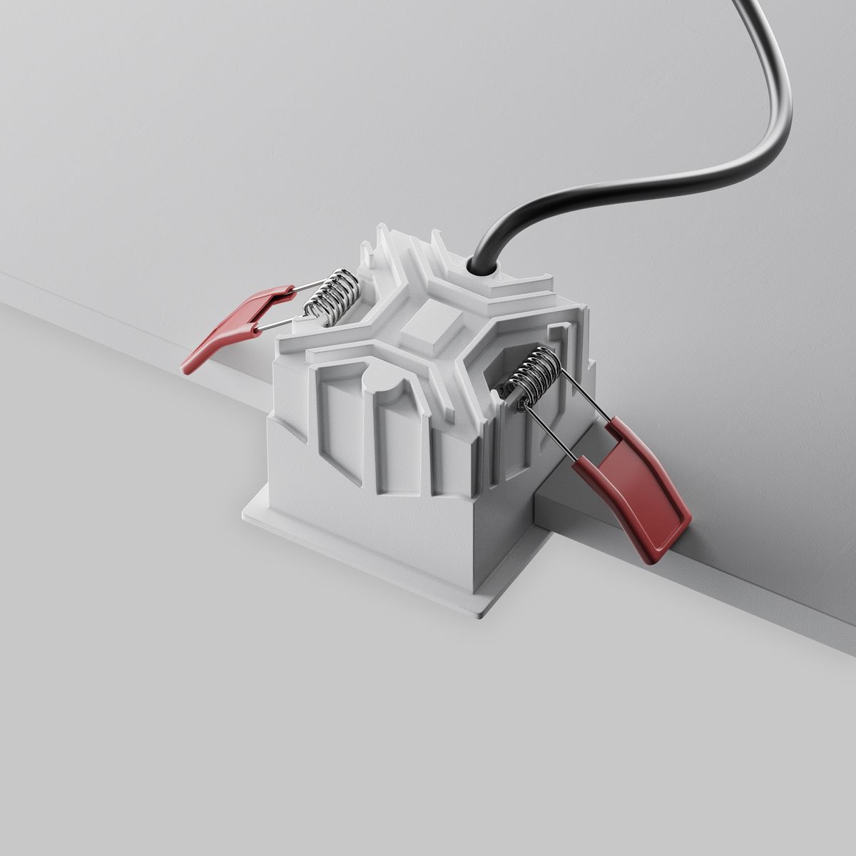 Офисное освещение Встраиваемый светильник Maytoni Technical Alfa LED DL043-01-10W3K-SQ-W-1, Белый белый алюминий — фото 5