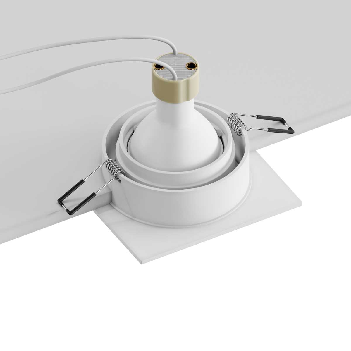 Светильник Встраиваемый светильник Hesby Lighting Hesby Eclipse IP, белый HSBL_0112 белый металлические / алюминий — фото 3