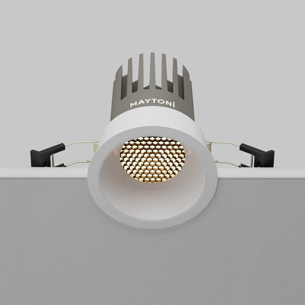 Светильник Встраиваемый светильник Maytoni Technical Downlight Dip, Белый белый алюминий — фото 5