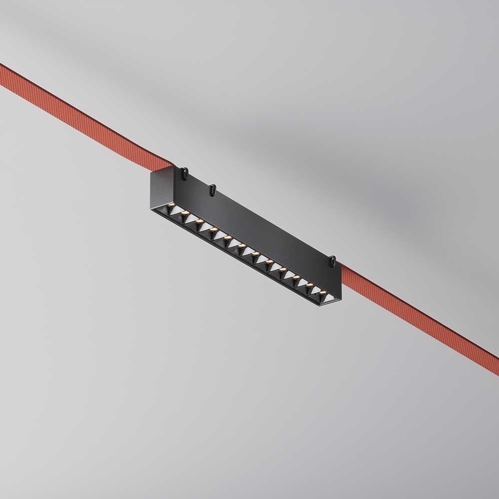 Подвесные светильник Подвесной светодиодный светильник Maytoni Technical Pendant system Parity Points черный металлические / алюминий — фото 5