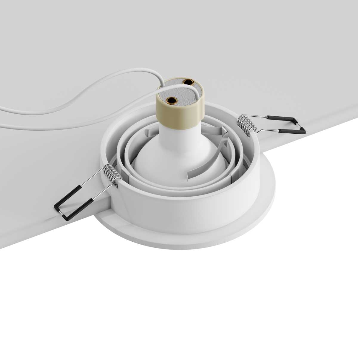 Светильник Встраиваемый светильник Hesby Lighting Hesby Breeze IP, белый HSBL_0097 белый металлические / алюминий — фото 6