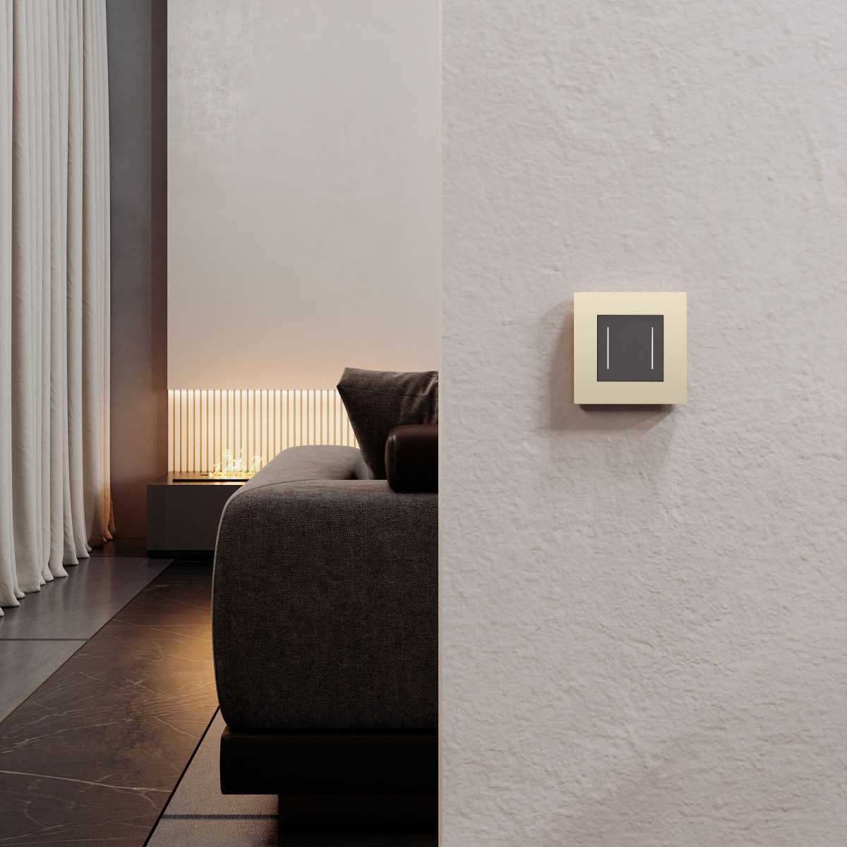 Электротовар Рамка на 1 пост Werkel Slab айвори матовый W0012962 4690389193347, Бежевый бежевый поликарбонат — фото 3