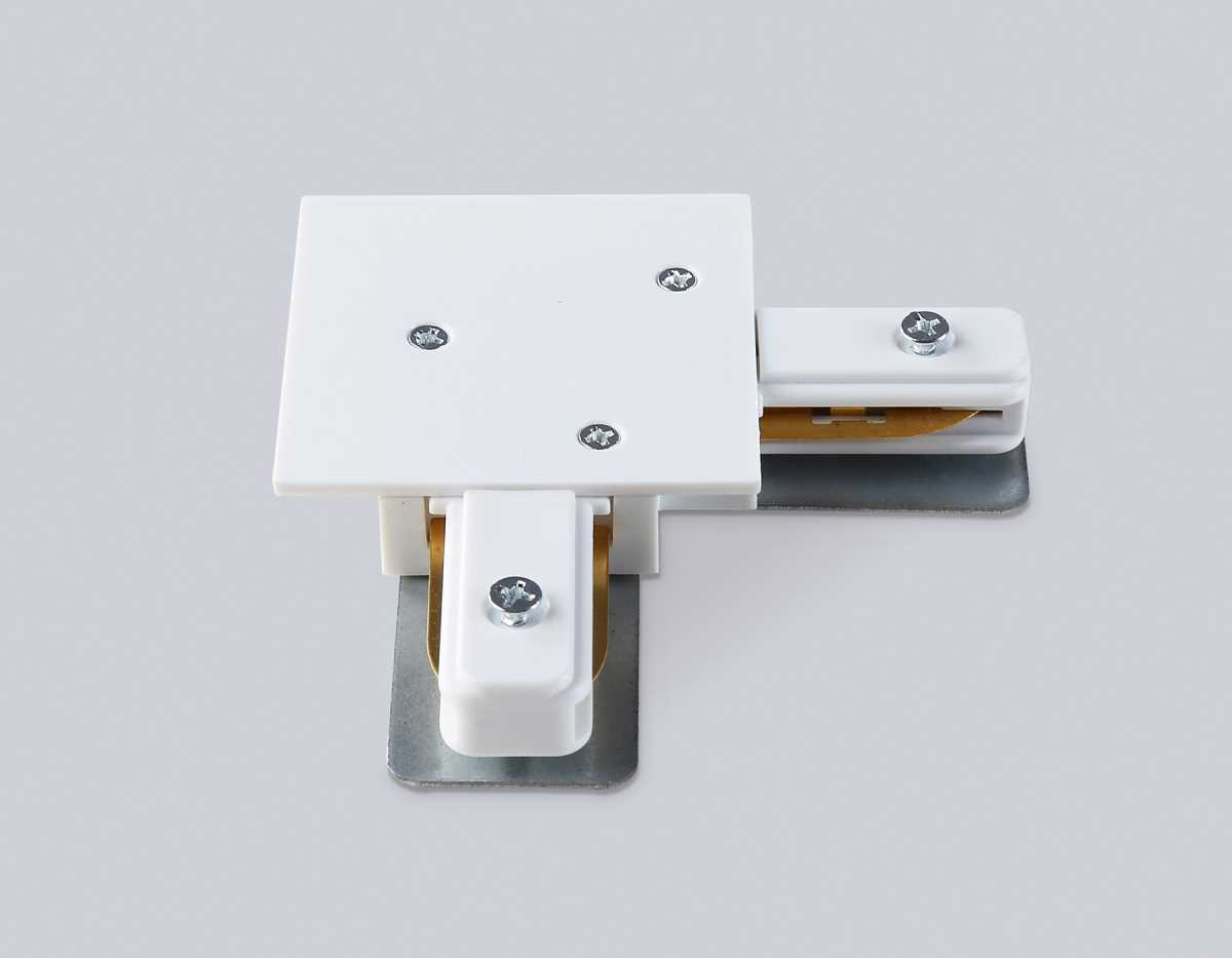 Трековые систем Коннектор питания угловой для шинопровода AMBRELLA LIGHT TRACK SYSTEM GL7165, Белый белый металлические — фото 2