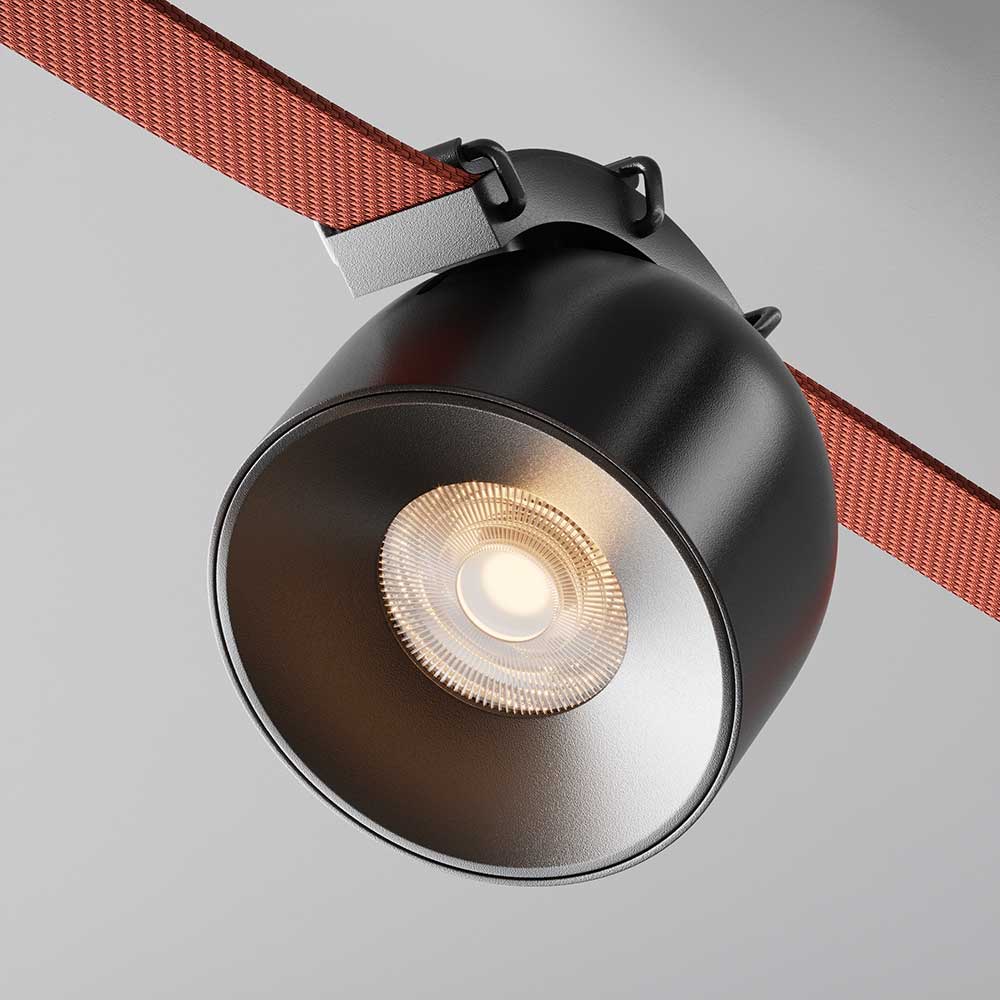 Подвесные светильник Подвесной светодиодный светильник Maytoni Technical Pendant system Parity Cup, Черный черный металлические / алюминий — фото 3