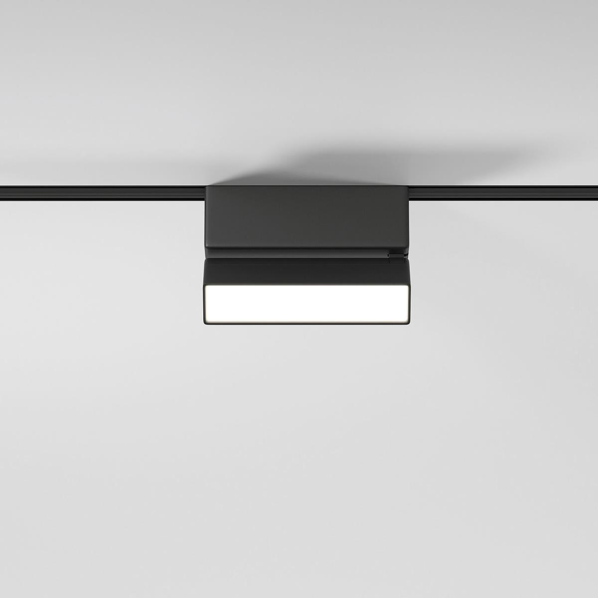 Трековые светильник Трековый светодиодный светильник Elektrostandard Flat Magnetic Unity 85092 01 черный черный металлические / алюминий / пластик — фото 5