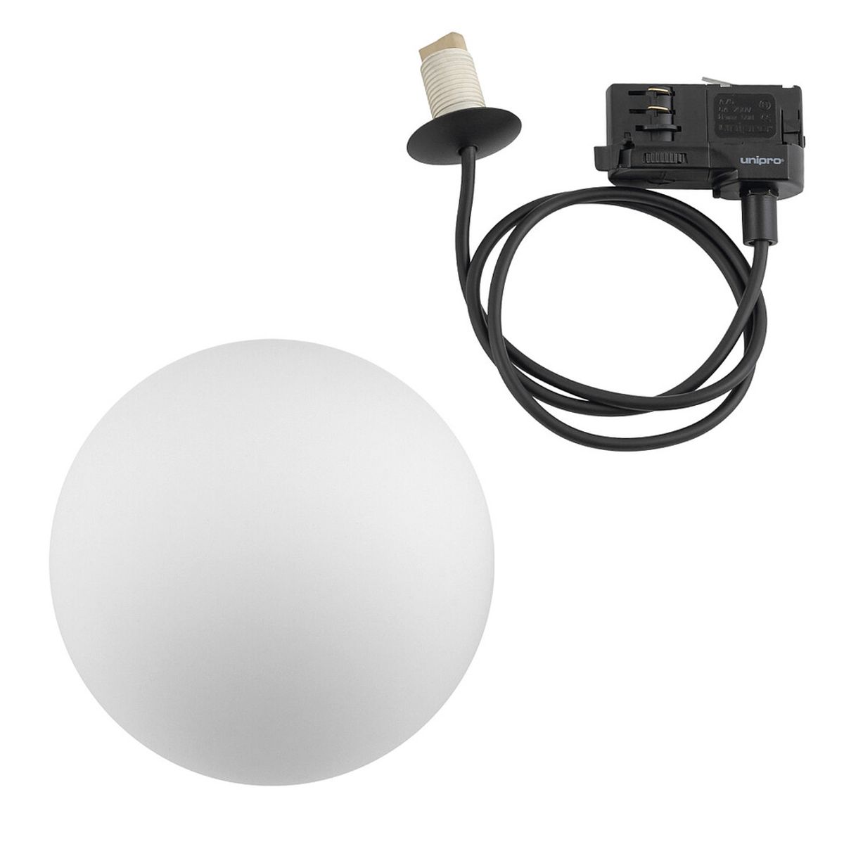 Трековые светильник Трековый трехфазный светильник Nowodvorski Ctls Ctls Snowball Black, Золото / Черный золото стеклянные / сталь / стекло / металлические — фото 5