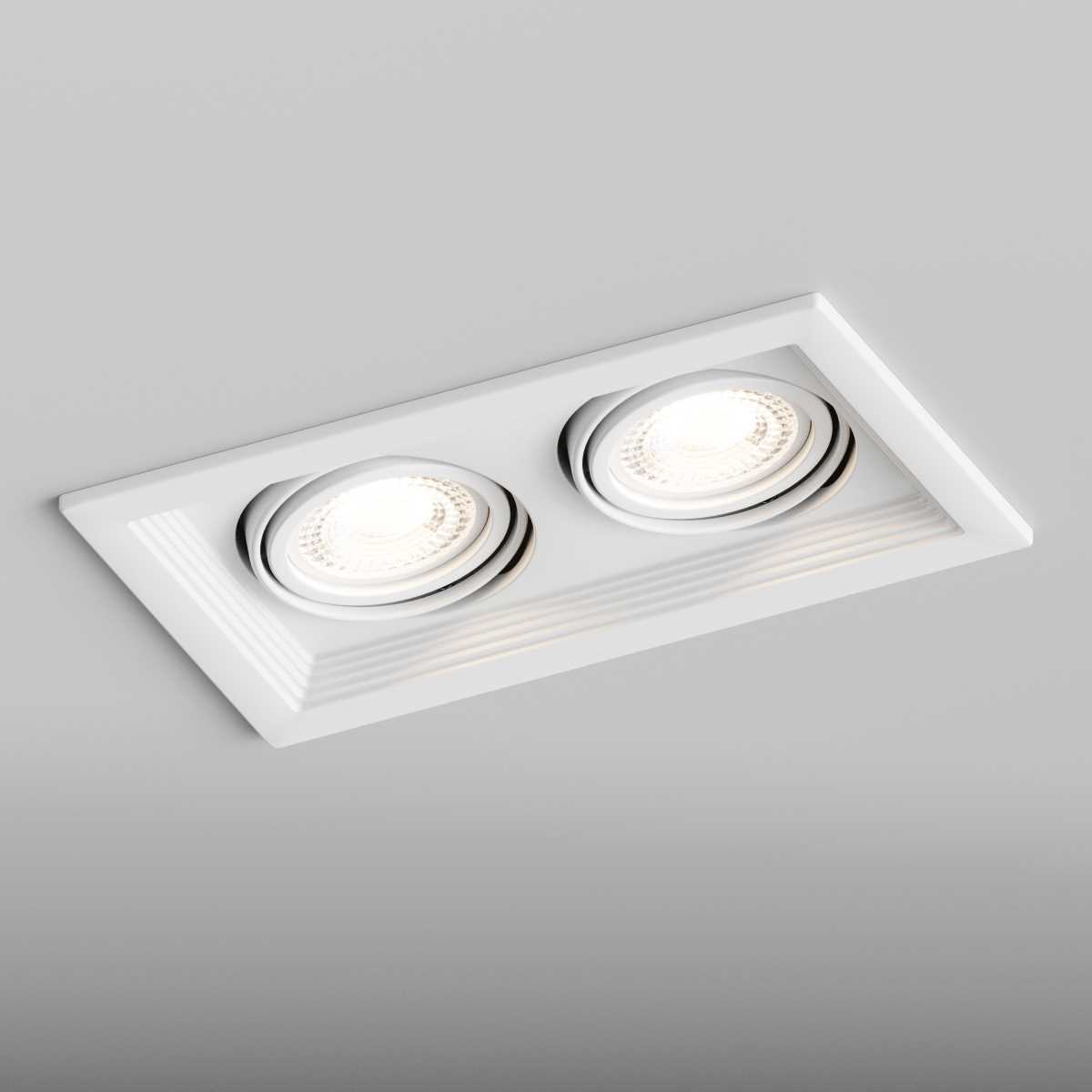 Светильник Встраиваемый светильник Hesby Lighting Hesby Drammen IP, белый HSBL_0092 белый металлические / металл — фото 6