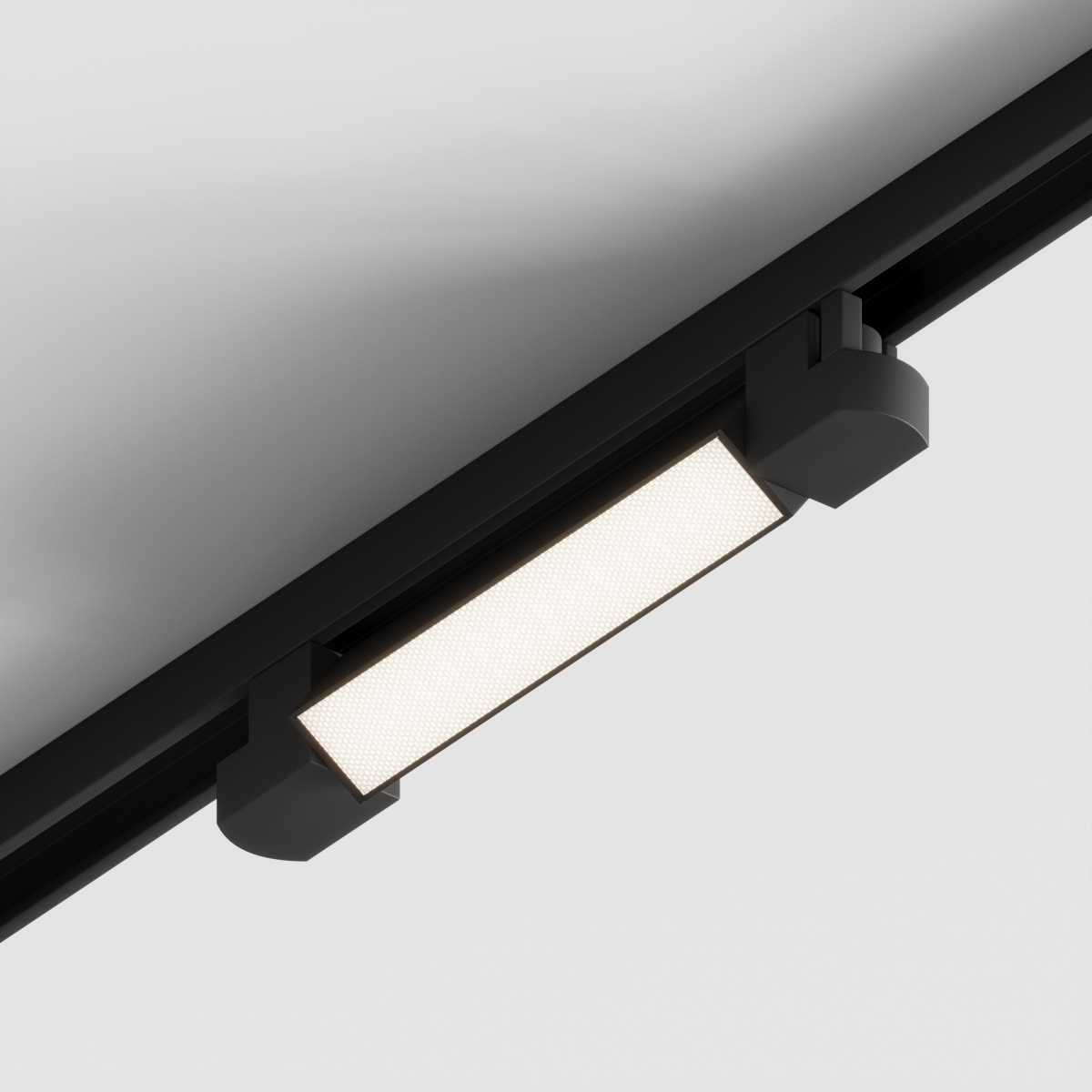 Трековые светильник Трековый линейный светильник Hesby Lighting Skylite Однофазный 213мм-, чёрный… черный металлические / полимер / алюминий — фото 2