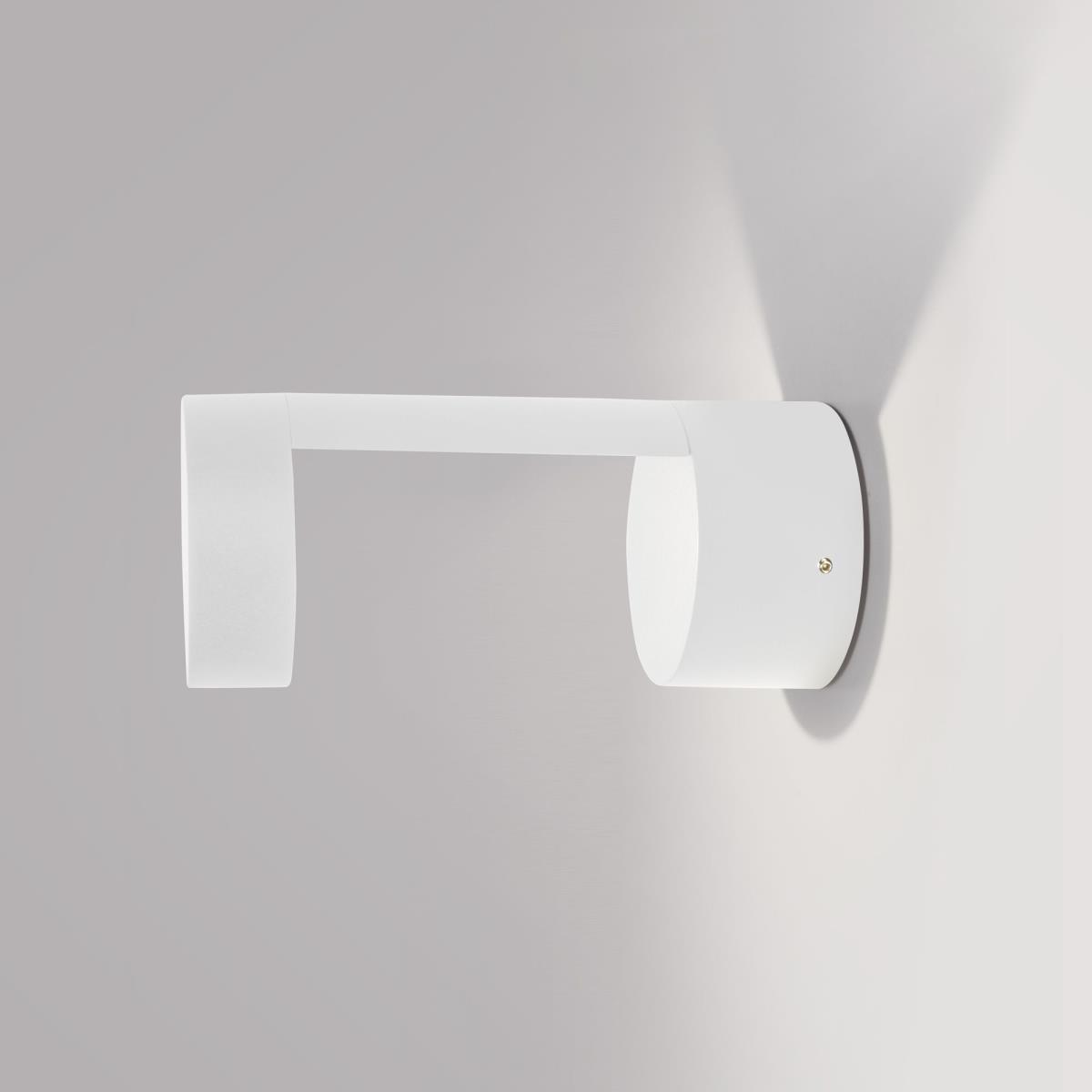 Уличное освещение Уличный настенный светодиодный светильник Elektrostandard Nimbus 1540 Techno Led… белый металлические / алюминий — фото 4