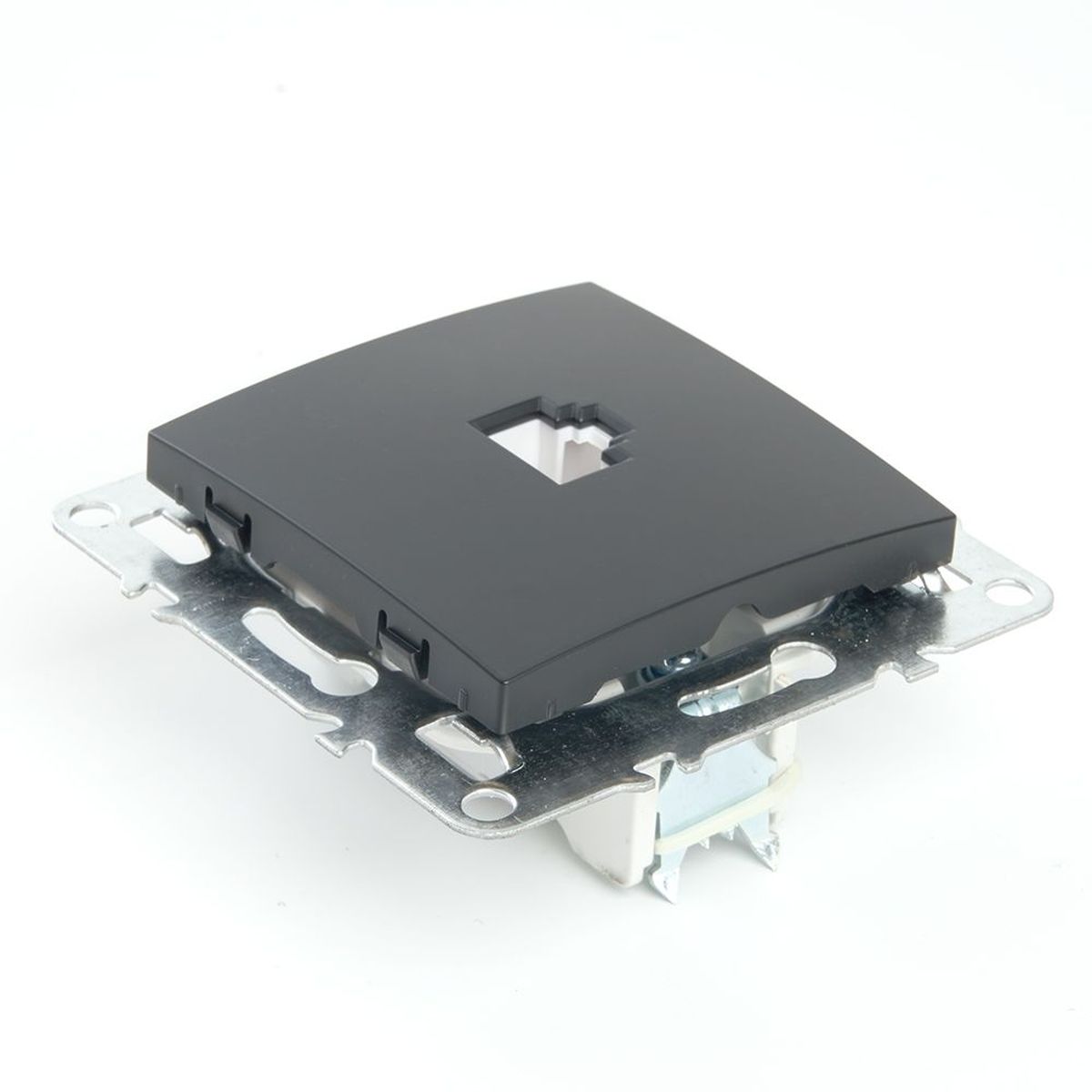 Электротовар Розетка компьютерная RJ-45 Stekker Эрна черный PST00-9107-03 49151 черный abs-пластик / латунь — фото 5