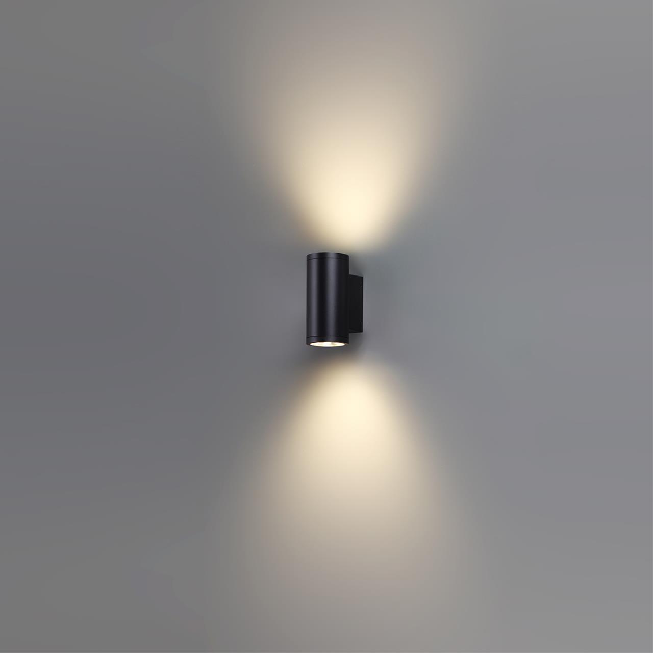 Уличное освещение Уличный настенный светодиодный светильник Odeon Light Nature Long 7142 / 24WL, Черный черный металлические / металл — фото 4