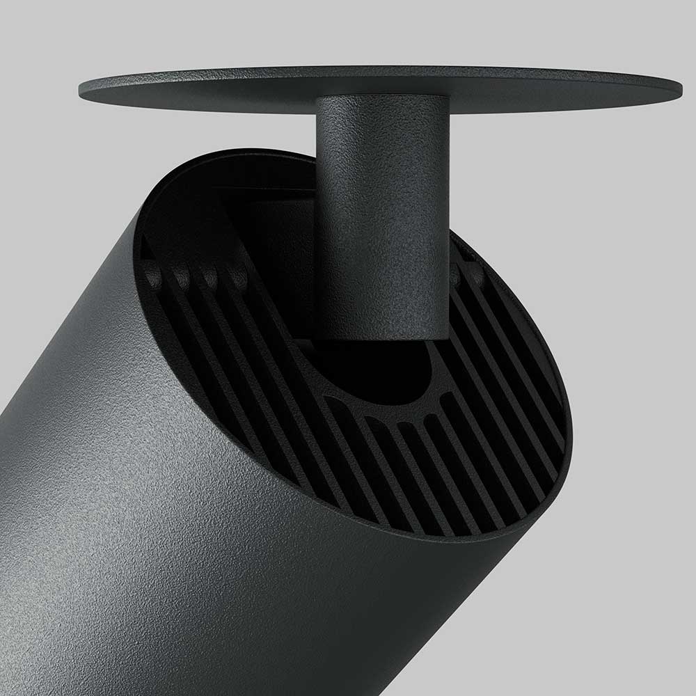 Спот Встраиваемый светодиодный спот Maytoni Technical Focus, Черный черный металлические / алюминий — фото 3