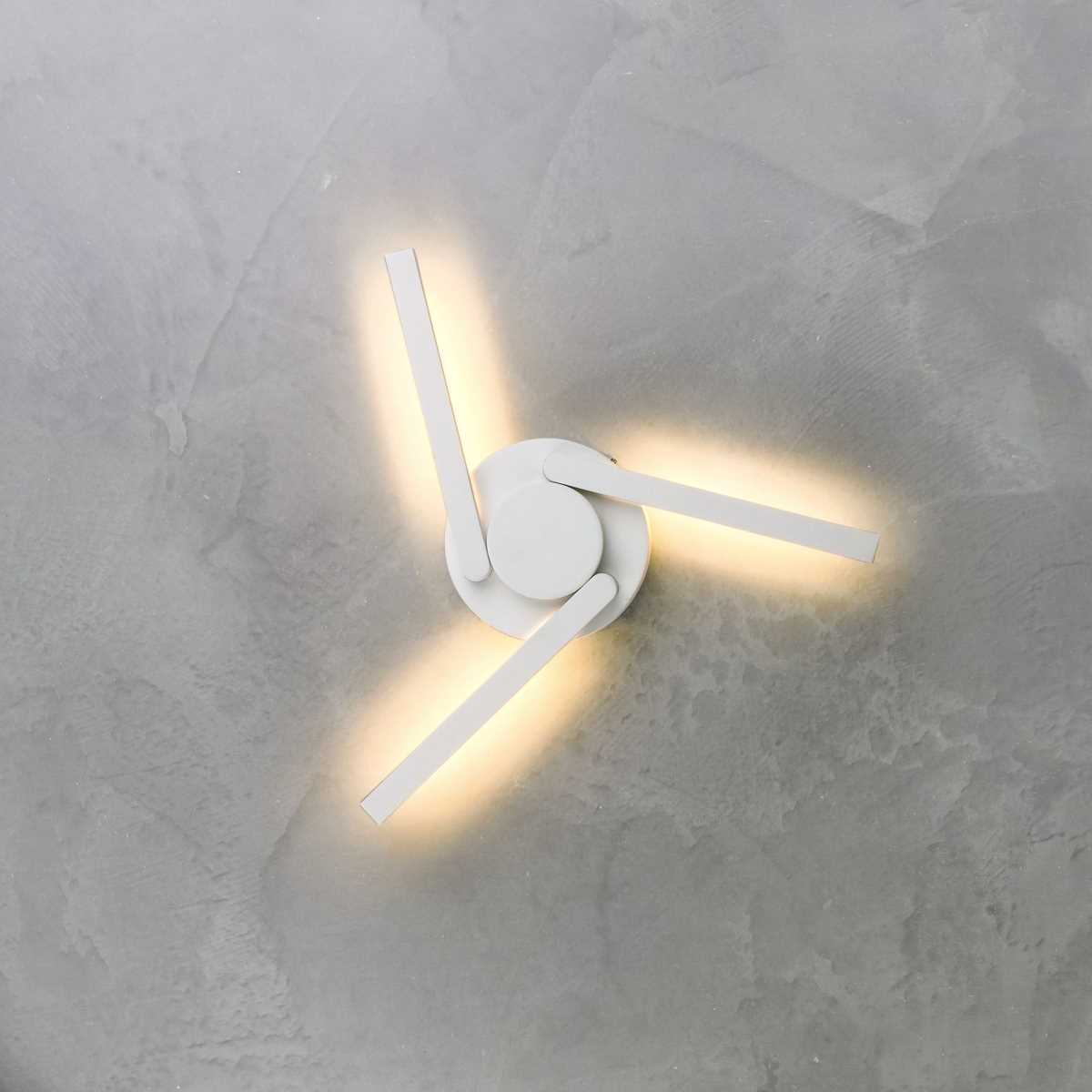 Уличное освещение Уличный настенный светодиодный светильник Elektrostandard 1665 Techno LED Lever… белый металлические / алюминий / металл — фото 2