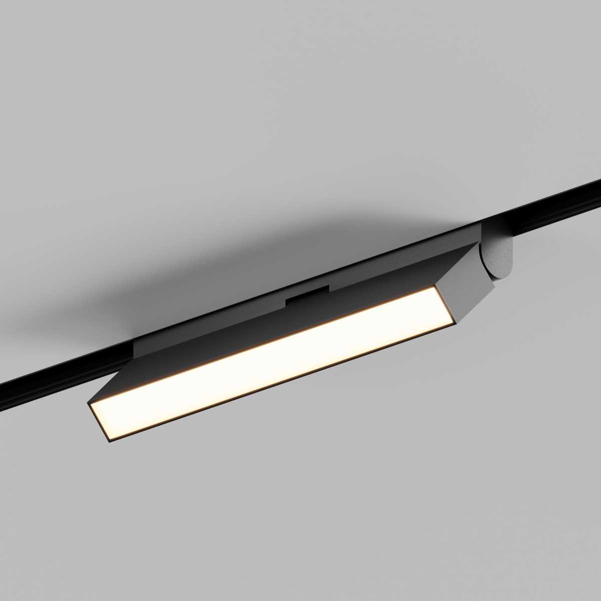 Трековые светильник Трековый линейный светильник Hesby Lighting ElDeko, -, чёрный HSBL_0083, Черный черный металлические / алюминий — фото 3