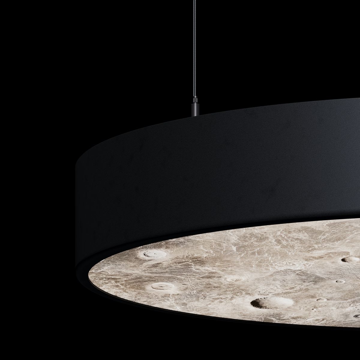 Подвесные светильник Светодиодный светильник Holding TAB MOON 1000x85mm, подвесной накладной, Белый белый алюминий — фото 2