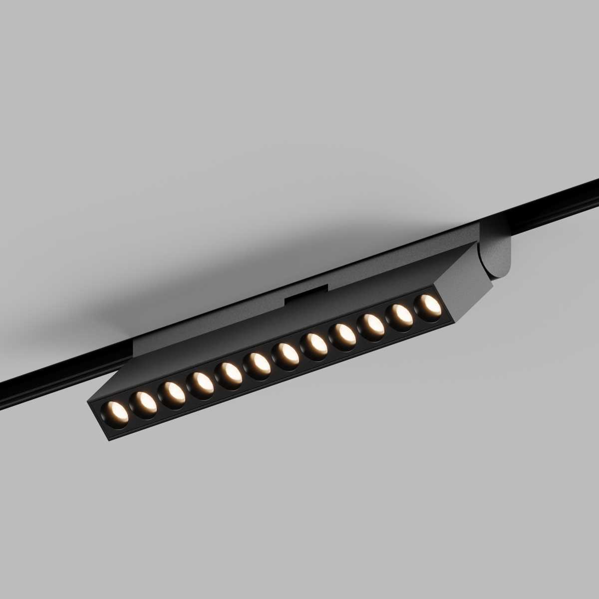 Трековые светильник Трековый линейный светильник направленного света Hesby Lighting ElDeko -, чёрный… черный металлические / алюминий — фото 3