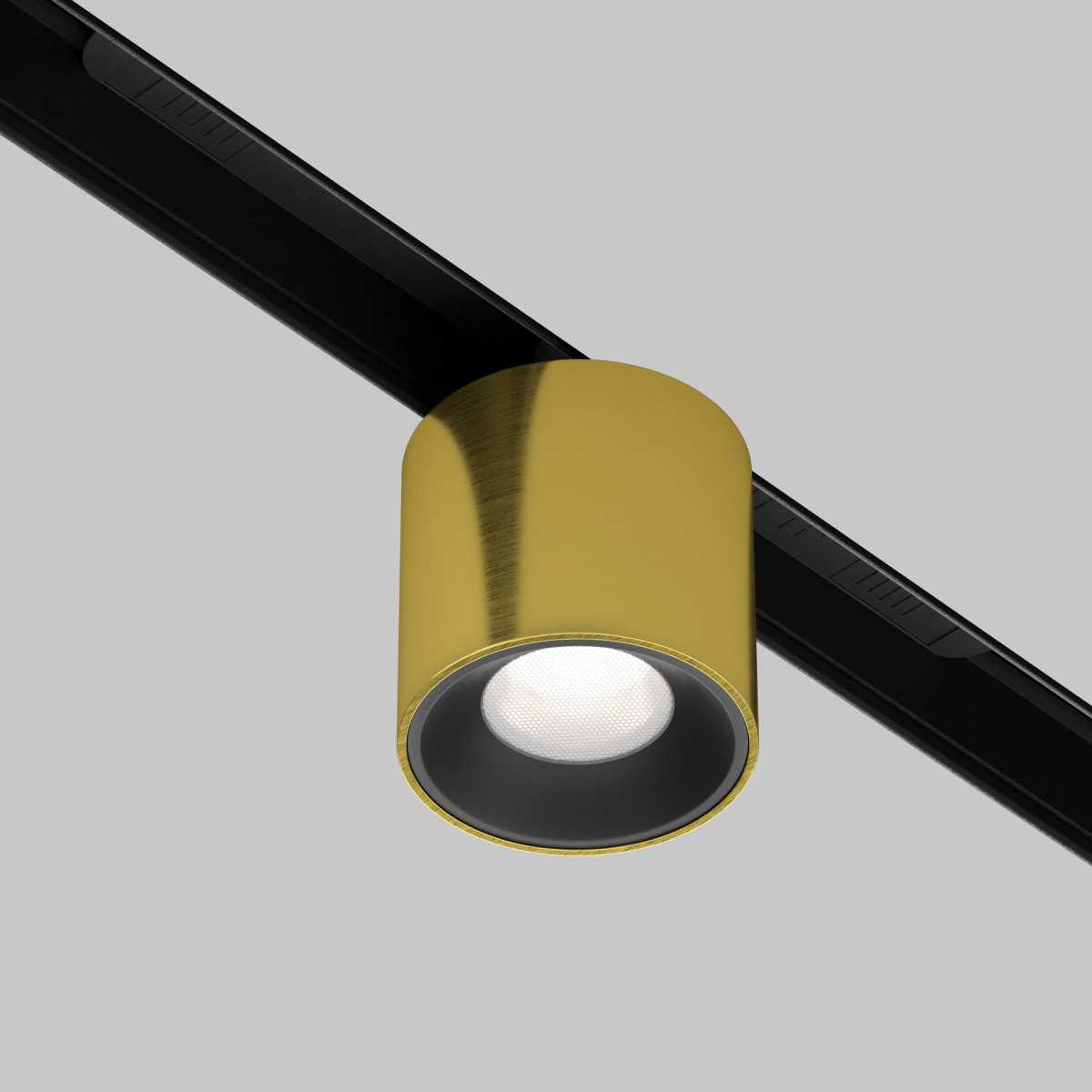 Трековые светильник Трековый светодиодный светильник Maytoni Technical Magnetic Exility Alfa S, Латунь латунь металлические / алюминий — фото 4