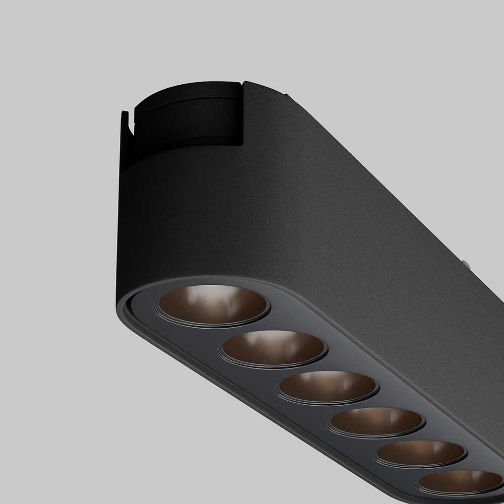 Трековые светильник Трековый светодиодный светильник Maytoni Technical Radity Points, Черный черный металлические / алюминий / металл — фото 4