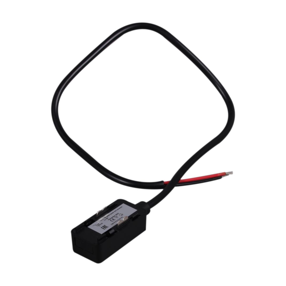 Трековые систем Коннектор Reluce RL 06204 power end connector BK, Черный черный пластиковые — фото 3