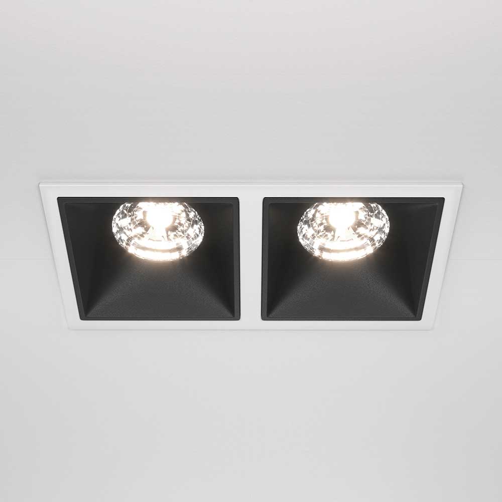 Офисное освещение Встраиваемый светильник Maytoni Alfa LED DL043-02-15W4K-D-SQ-WB, Белый белый металлические / алюминий и пластик — фото 3