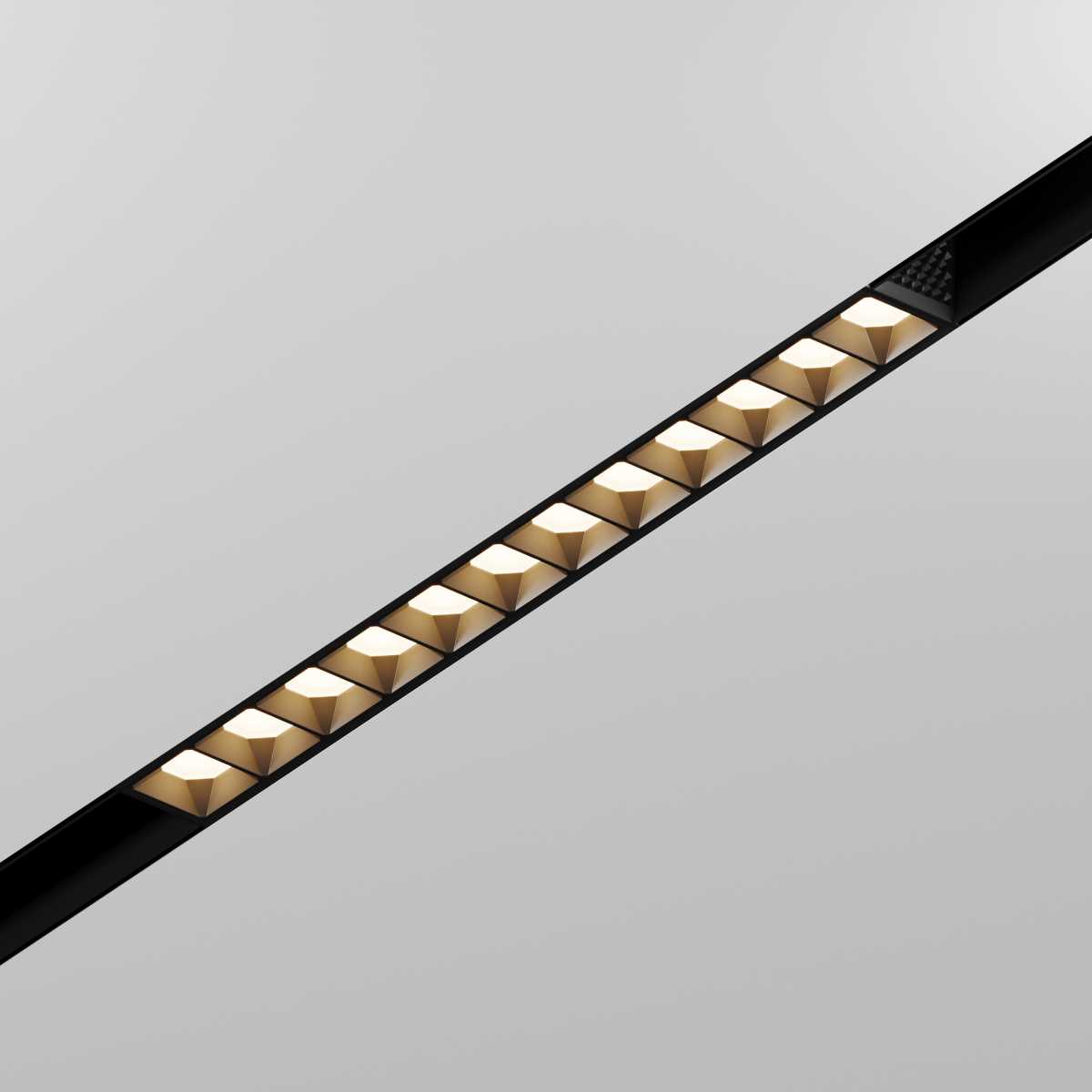 Трековые светильник Трековый линейный светильник направленного света Hesby Lighting ElDeko 220мм-,… черный металлические / алюминий — фото 6