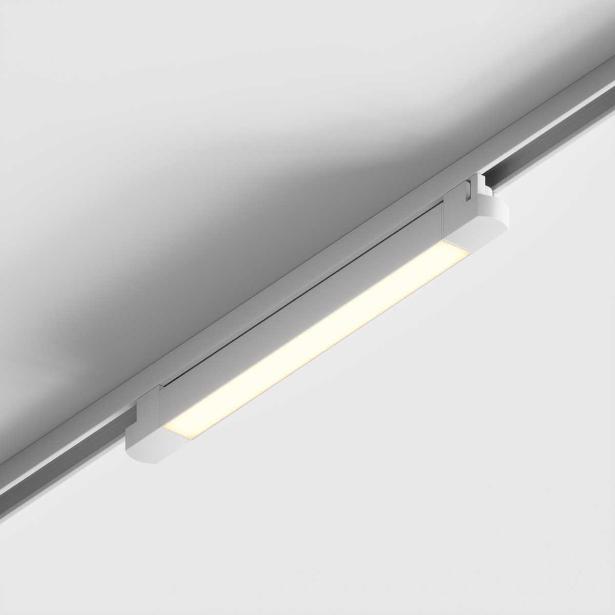 Трековые светильник Трековый линейный светильник Hesby Lighting Skylite Однофазный 477мм-, белый HSBL_0049 белый металлические / полимер / алюминий — фото 3