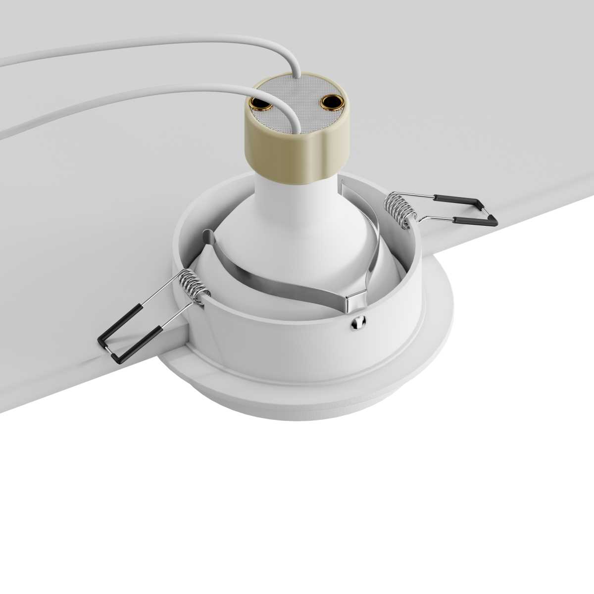Светильник Встраиваемый светильник Hesby Lighting Hesby Vestby IP, белый HSBL_0119 белый металлические / алюминий — фото 2