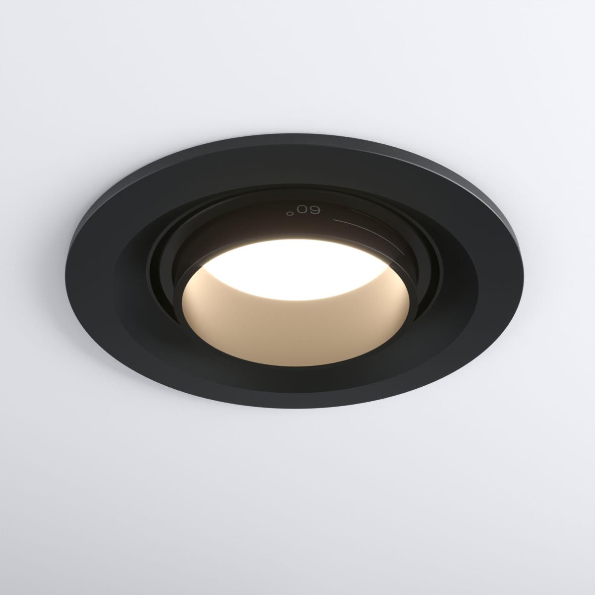 Светильник Встраиваемый светодиодный светильник Elektrostandard 9920 черный черный металлические / металл — фото 2
