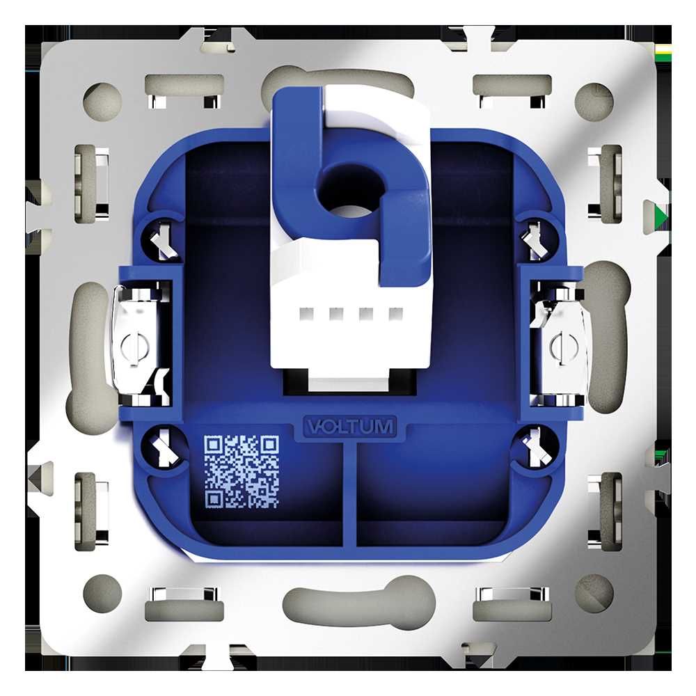 Электротовар Розетка компьютерная встраиваемая Voltum S70 RJ45 кат.6, (сталь) VLS060105 металлик поликарбонат — фото 3