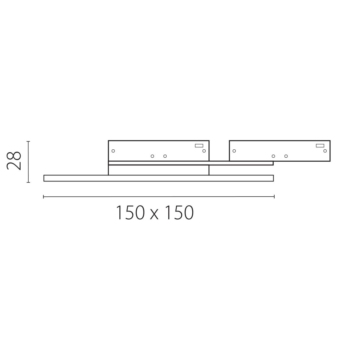 Споты с 1 плафоном Светильник отраженного света 200° , медь Linea Lightstar 236141Q в стиле минимализм медь металлические / металл — фото 3