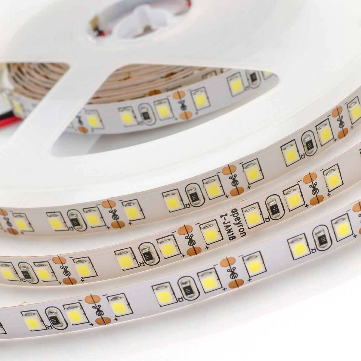 Светодиодные лент Светодиодная лента Apeyron m 120LED m 3528SMD холодный белый 3M 214BL белый пластиковые — фото 6