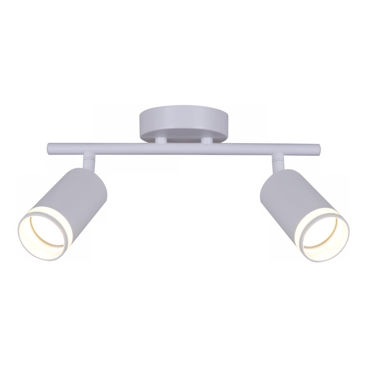 Споты с 2 плафонам Спот Technical 16001-9.5-002CT SPOT LIGHT WT, Белый белый металлические / металл / акрил — фото 6