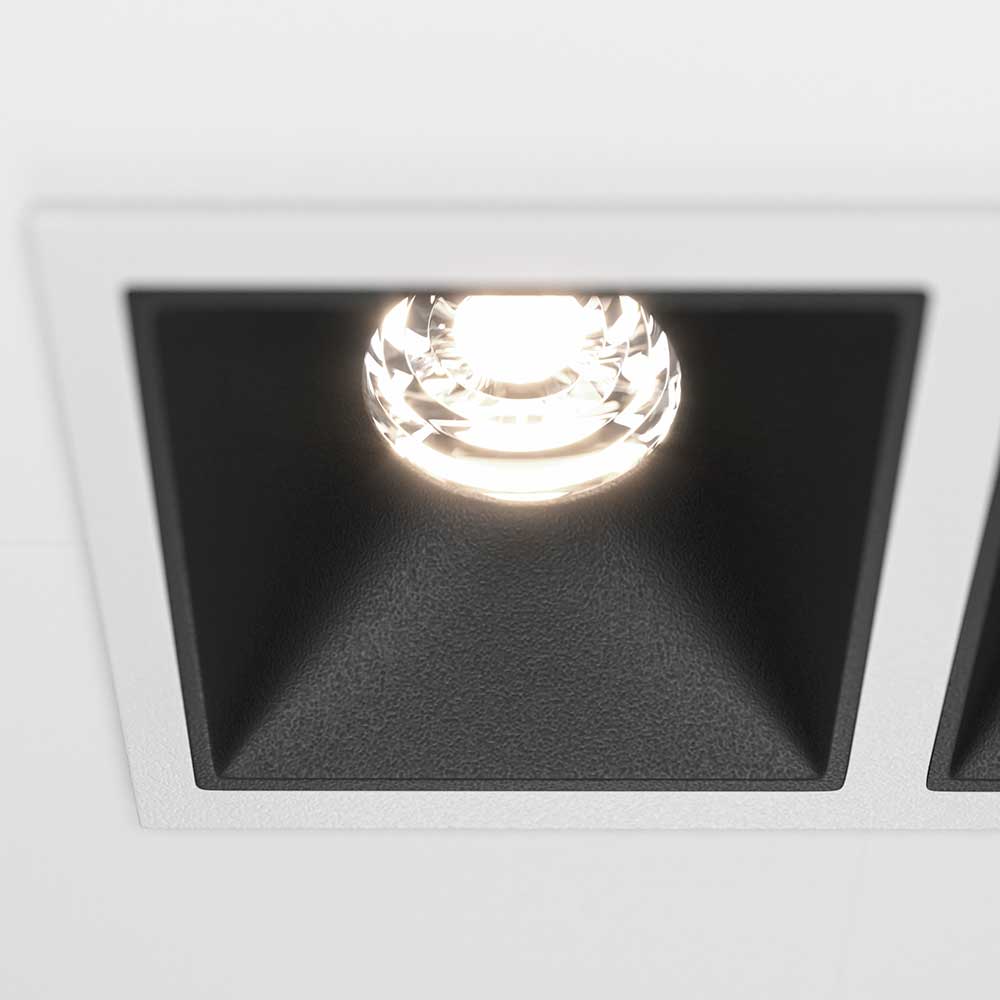Офисное освещение Встраиваемый светильник Maytoni Alfa LED DL043-02-10W4K-SQ-WB, Белый белый металлические / алюминий и пластик — фото 3