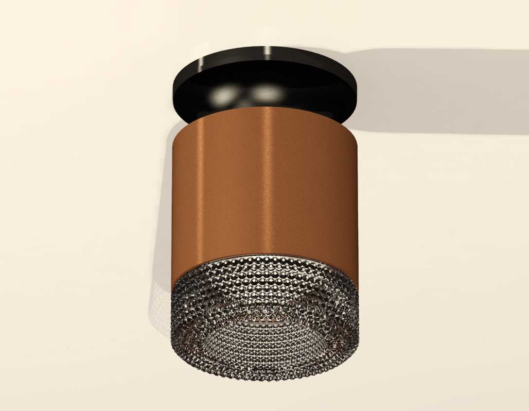 Светильник Комплект накладного светильника Ambrella light Techno Spot SCF BK кофе песок… коричневый металлические / металл / пластик — фото 2