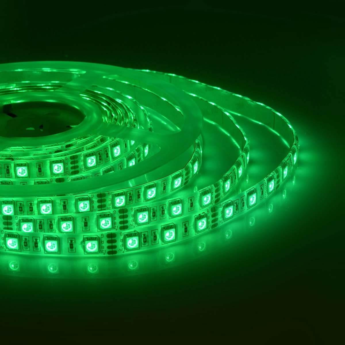 Светодиодные лент Светодиодная влагозащищенная лента Apeyron m 60Led m 5050SMD разноцветная 1M 260BL пластиковые — фото 4