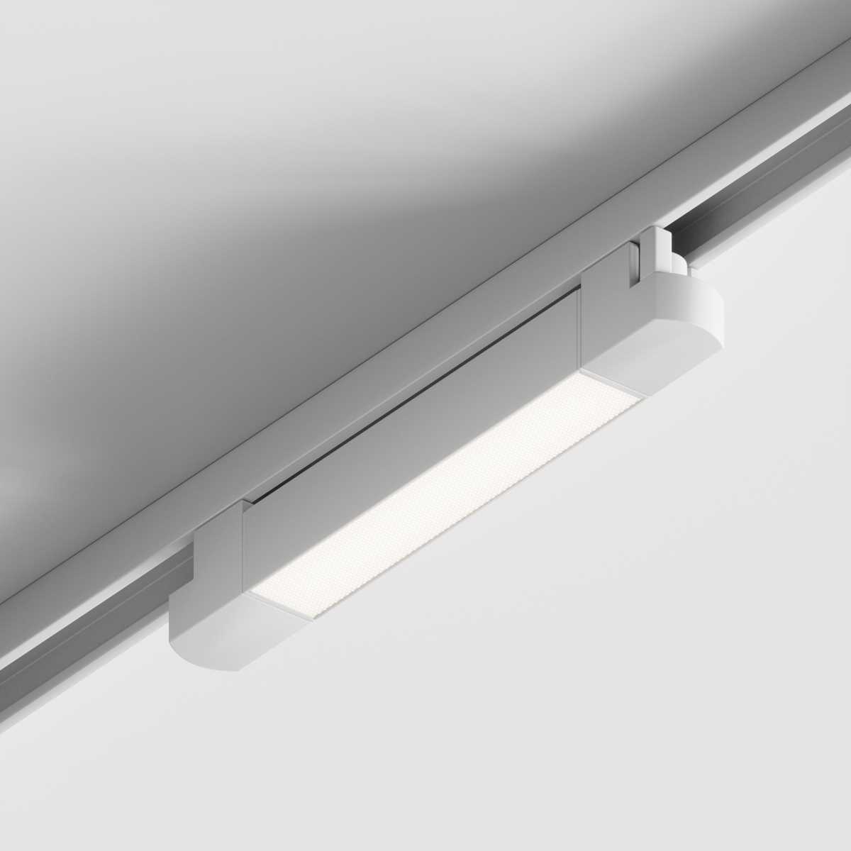 Трековые светильник Трековый линейный светильник Hesby Lighting Skylite Однофазный 213мм-, белый HSBL_0045 белый металлические / полимер / алюминий — фото 4